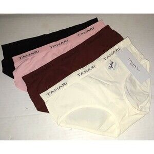 TAHARI Girls Underwear 4-pack Girls Seamless Hipster Asst Colors